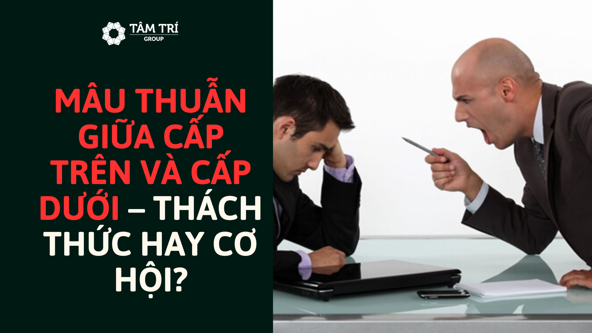 MÂU THUẪN GIỮA CẤP TRÊN VÀ CẤP DƯỚI – THÁCH THỨC HAY CƠ HỘI?